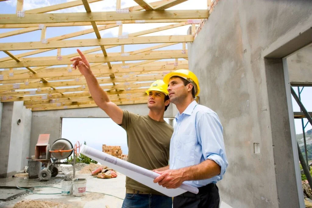 TJ Construction team at work